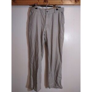 Duluth Men's 36x34 Khaki Tactical Pants Beige Pockets Rugged Reinforced